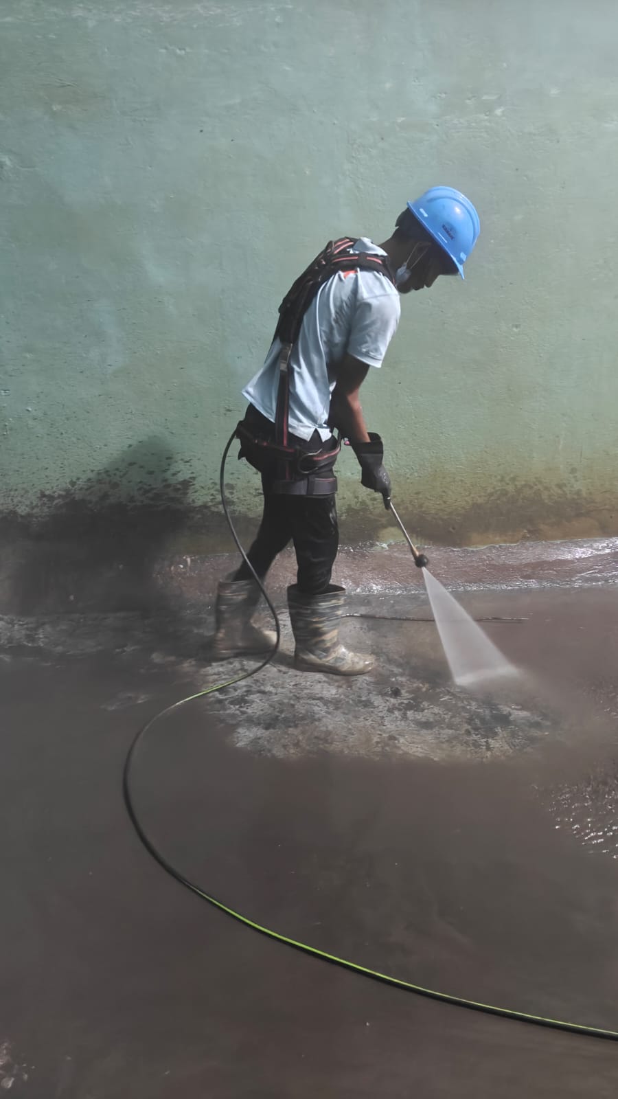 Cleaning in Progress